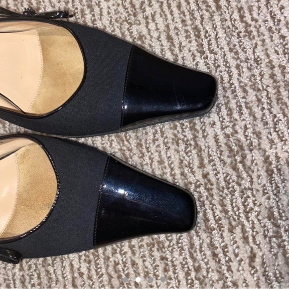 🖤 #Chanel 🖤 Pointed Toe Heel with bow detail size 39 narrow fit - Picture 4 of 4